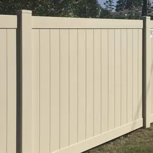 6*8 Easy To Assemble Plastic Vinyl Fence Home Fence Panels