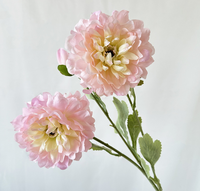 Pivoines artificielles vintage pour décorations de vases de salon, arrangements floraux pour événements et fêtes nuptiales, et décoration intérieure toute l'année