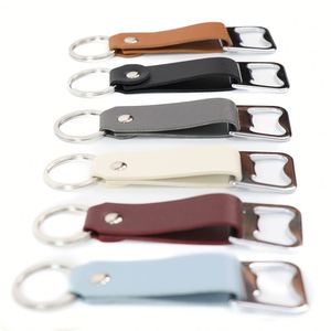 Porte-clés en cuir personnalisé, ouvre-bouteille portable, cadeau de bienvenue pour le meilleur homme, fête de mariage, bar, promotionnel - Product Image 2