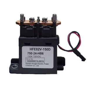 电子元件新能源功率继电器12V/24VDC 150A HFE82V-150D/750-24-HB6继电器模块