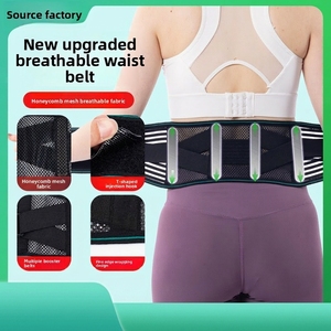 Cinturón Lumbar Ajustable y Transpirable para Alivio del Dolor de Espalda, Soporte Completo para Primavera/Verano, para Hombres y Mujeres, para Baloncesto, Running y Deportes - Product Image 1
