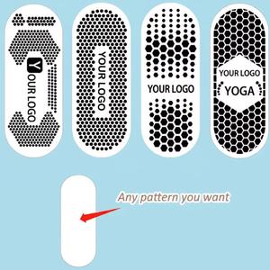 Chaussettes de yoga et de ballet personnalisées OEM pour femmes, antidérapantes, à semelle intégrale, à dos ouvert, pour Pilates, Crewcore, Quiet Luxury, pour le sport - Product Image 5
