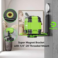 Niveau laser à deux lignes Huepar GK011DG, auto-nivelant, mini-outil pour l'extérieur