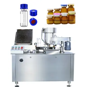 Automatic oral syrup filling and capping dietary supplement production line liquid filling machine