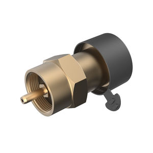 Adaptador de Recarga de <span class=keywords><strong>Propano</strong></span> para 1 LB. Adaptador de <span class=keywords><strong>propano</strong></span> para llenar tanques de 1 lb a 20 lb, acoplador de cilindro de gas LP - Product Image 1