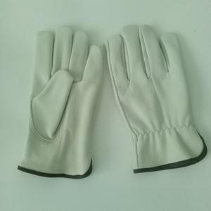 Guanti da fabbrica pelle di capra guanti in pelle di guida guanti da lavoro per uomo e donna - Product Image 3