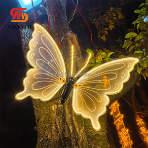 SMOOTH Custom Design Wedding Events Party Decoration <b>Light</b> Small Moving Wings Led Acrylic Butterfly - Product Image 3