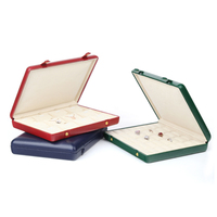 WEIMEI nouveau produit PU bijoux affichage bijoux organisateur pendentif collier boucle d'oreille bijoux plateau boîte