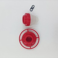 Mangeoire à Nectar Circulaire pour Colibris à 8 Ports d'Alimentation, Suspendue en Extérieur pour Jardin, Cour, Patio, Verrière