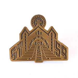 Recuerdo placa de Metal Pines de esmalte morir golpeado de alta calidad de encargo insignias <span class=keywords><strong>Pin</strong></span> de solapa de Metal - Product Image 4