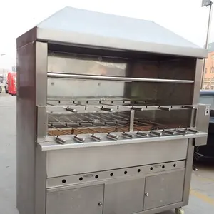 Fabriek Levering Barbecue Grill Trolley Gebraden Kip Oven