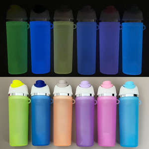 Llavero colgante para mochila estilo Owala, cilíndrico, de color sólido, superventas, económico, para guardar pintalabios, joyas o llaves - Product Image 2