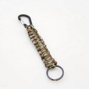 DIY Eco-Friendly Nylon 550/350lb 4mm Digital Printed Sports Carabiners Manufacturer Charms Keychain Supplies Cheap Wholesale - Product Image 4