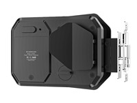 Cerradura Inteligente Digital con Tarjeta de Memoria para la Aplicación Tuya, Desbloqueo por Contraseña/Llave/Control Remoto, Aleación de Aluminio Impermeable para Puerta de Acero