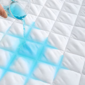 Protector de Colchón 100% <span class=keywords><strong>Impermeable</strong></span>, Transpirable, Antiácaros, con Correas Elásticas en las Esquinas, para Uso Doméstico, Compatible con Colchones de hasta 30 cm - Product Image 3