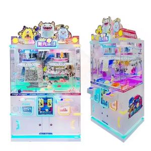 Máquina de grúa de garras recreativa para interiores Punk Planet con función Crazy Push, construcción de metal y plástico, 220V - Product Image 4