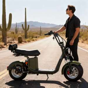 Moped et moto électrique personnalisables 72v avec design à enjambement pour un montage facile et une conduite confortable - Product Image 3