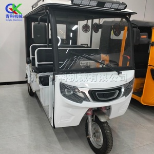 Mototaxi Eléctrico de Nigeria, Triciclo con Motor de 1000W, 1 Año de Garantía, Triple Fila de Asientos para Transporte de Pasajeros y Carga - Product Image 3