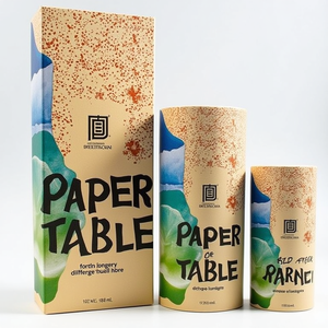 บรรจุภัณฑ์หลอดกระดาษคราฟท์สำหรับกาแฟ ย่อยสลายได้ เป็นมิตรกับสิ่งแวดล้อม เกรดอาหาร รีไซเคิลได้ พร้อมการพิมพ์แบบหายตัว สำหรับงานฝีมือ - Product Image 1