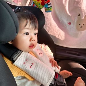 Áo bảo vệ dây an toàn xe hơi bằng cotton đa năng cho trẻ em với dây đeo vai, bảo vệ xe đẩy trẻ sơ sinh, ghế ngồi ô tô & phụ kiện - Product Image 4