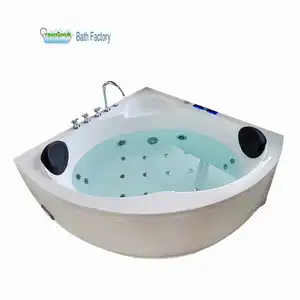 CE Modern Cheap Indoor Skirt Whirlpools Bathroom Bathtub Function Vertical Adjustable Massage Acrylic Tub For Adult Bath Tub