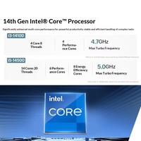 Tersedia Grosir HPs ProDesk 2 SFF G1i Desktop PC I3 Generasi ke-14 RAM dan Penyimpanan yang Dapat Disesuaikan dengan Monitor 21,5 Inci Siap Kirim dalam Jumlah Besar