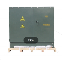 Transformateur de puissance immergé dans l'huile monté sur tampon de haute qualité 750KVA 3 phases 11kv 25Kv 35Kv