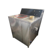 Semi-automatique 5 gallons 18.9L 20L baril bocal bouteille décapage brossage rinçage lavage intérieur extérieur machine brosseuse
