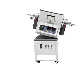 <span class=keywords><strong>Four</strong></span> <span class=keywords><strong>à</strong></span> tube rotatif industriel pour le traitement thermique et le chauffage par induction, construction en acier inoxydable, commande PLC Siemens - Product Image 5