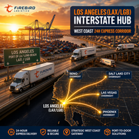 Expédition directe par camion Firebird à faible dommage DDP pour les envois en vrac vers l'UE et les États-Unis