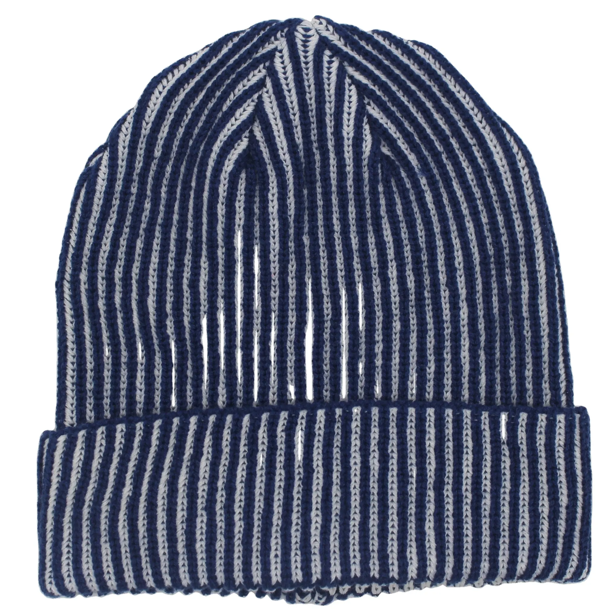Großhandel Winter benutzer definierte Logo gestrickte Mütze verschiedene Farbe Hut