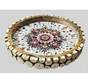 Plateaux artisanaux de qualité supérieure, solution de service et de présentation décorative pour la maison, le comptoir et le style intérieur, en provenance d'Inde - Product Image 4