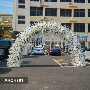 Fábrica de Flores Artificiales DKB, Arco de Flores Grande Personalizado para Decoración de Bodas, Arco de Flores de Seda de Alta Calidad para Decoración de Bodas - Product Image 3