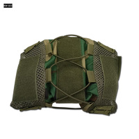 Housse de casque tactique - Housse de casque tactique de camouflage extérieur avec cordon élastique