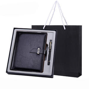 A4 duy nhất Cai Trị sách 200 trang máy tính xách tay vào hộp notepad nhà sản xuất bán buôn màu trắng logo 2025 Nhật ký công ty - Product Image 5