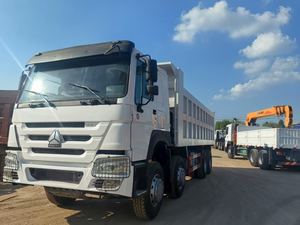 Camión volquete usado 8*4, camión HOWO, de China, de alta Capacity30-40T, gran venta en África - Product Image 5