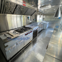 Camioneta de Comida Comercial de 16 pies, Remolque de Comida Móvil con Cocina Completa para Tacos, BBQ, Café, Hot Dogs