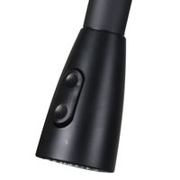 Robinet de cuisine noir mat à douchette extractible, double jet, en céramique, monocommande, style moderne pour évier de ferme, amélioration de l'évier
