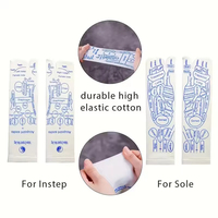 Chaussettes de point de pression de réflexologie de Massage des pieds d'acupression de haute qualité anglais avec Points de déclenchement