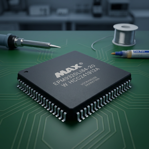 อัลเทรา EPM9320LI84 20 MAX 9000 CPLD อุปกรณ์ลอจิกที่ตั้งโปรแกรมได้ แพ็คเกจ PLCC 84 พิน ใช้งานได้ที่ 5V อุณหภูมิอุตสาหกรรม ผลิตในสหรัฐอเมริกา - Product Image 2