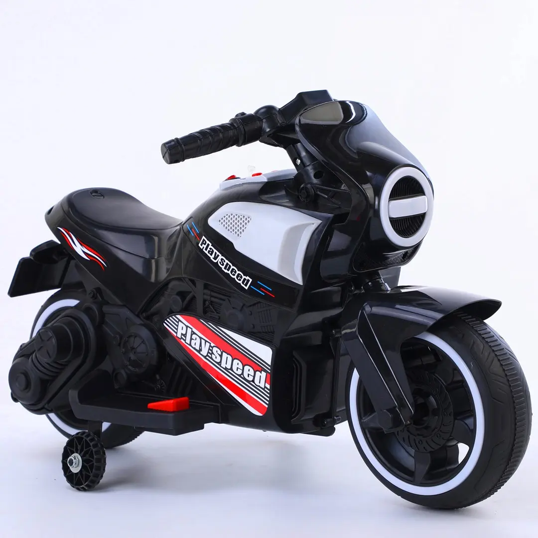 Home Using electric kids motorcycle 6v children electric motorcycle with Safety assist wheel ride on toy cars for baby