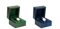 Nouvel emballage de montre haut de gamme, boîtes en cuir crocodile pour le rangement des montres
