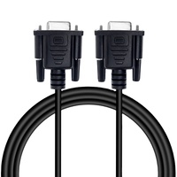 Personalizado DB9 macho a DB9 hembra D-sub conector RS232 Cable serie Cable de extensión