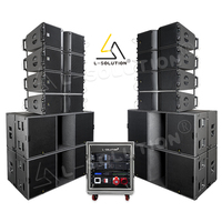 Système de haut-parleurs DJ passifs professionnels Line Array Subwoofer 18 pouces avec aimant néodyme, audio haute résolution et design portable