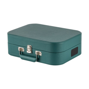 Tourne-disque <span class=keywords><strong>vinyle</strong></span> LP vert OEM/ODM avec Bluetooth, entrée AUX, lecteur de disques USB SD en bois et haut-parleurs stéréo - Product Image 5