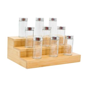 Kệ Trưng Bày Gia Vị Bằng Tre Đa Năng 3 Tầng, Giá Để Đồ Trong Tủ Bếp, Giá Để Đĩa - Product Image 1