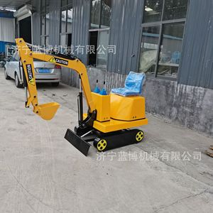 Mini-excavatrice en plastique pour enfants, équipement de terrain de jeux commercial extérieur pour enfants - Product Image 4