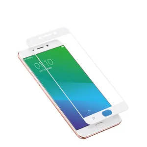 High Quality Mobile Phone Resin Cold Curved 9h Clear Tempered Glass Screen Protector For OPPO R9s-R9s Plus