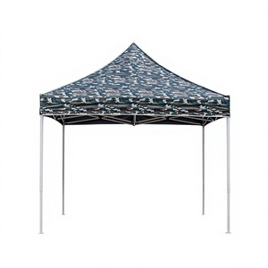 Tente pliante personnalisée imperméable 3x6m, gazebo pop-up avec 4 fenêtres latérales, structure métallique, pour événements extérieurs et publicité, distance entre les poteaux de <span class=keywords><strong>5m</strong></span> - Product Image 2