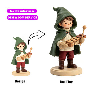 Figurine en résine personnalisée directement de l'usine, Fille Sorcière avec Seau Citrouille et Chapeau Pointu, OEM ODM, Fabriquée sur Commande, Personnalisée, CE, Boutique de Souvenirs - Product Image 5